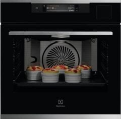 ELECTROLUX KOAAS31CX STEAMPRO BUHARLI  SİYAH FIRIN