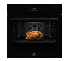 ELECTROLUX LOC8H39WZ BUHARLI VE PİROLİTİK SİYAH FIRIN
