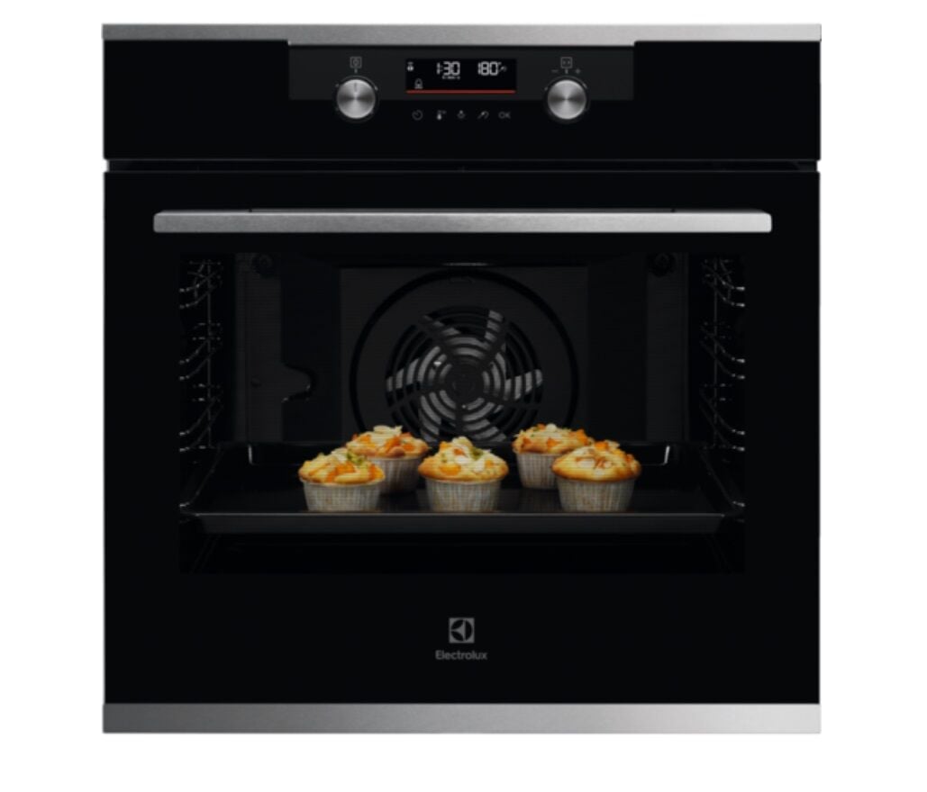 ELECTROLUX KODDP77WX STEAMBAKE SİYAH FIRIN