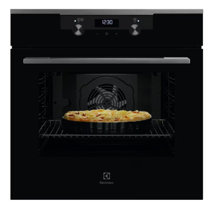 ELECTROLUX KODEH10H SURROUNDCOOK WİTH STEAMBAKE SİYAH FIRIN