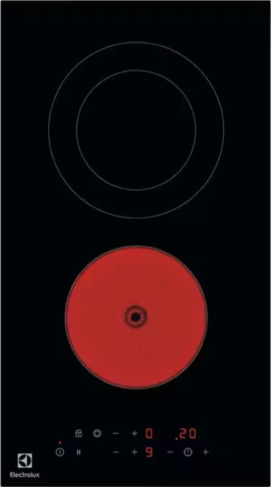 ELECTROLUX LHR3233CK VİTROSERAMİK ELEKTRİKLİ  DOMİNO SİYAH OCAK