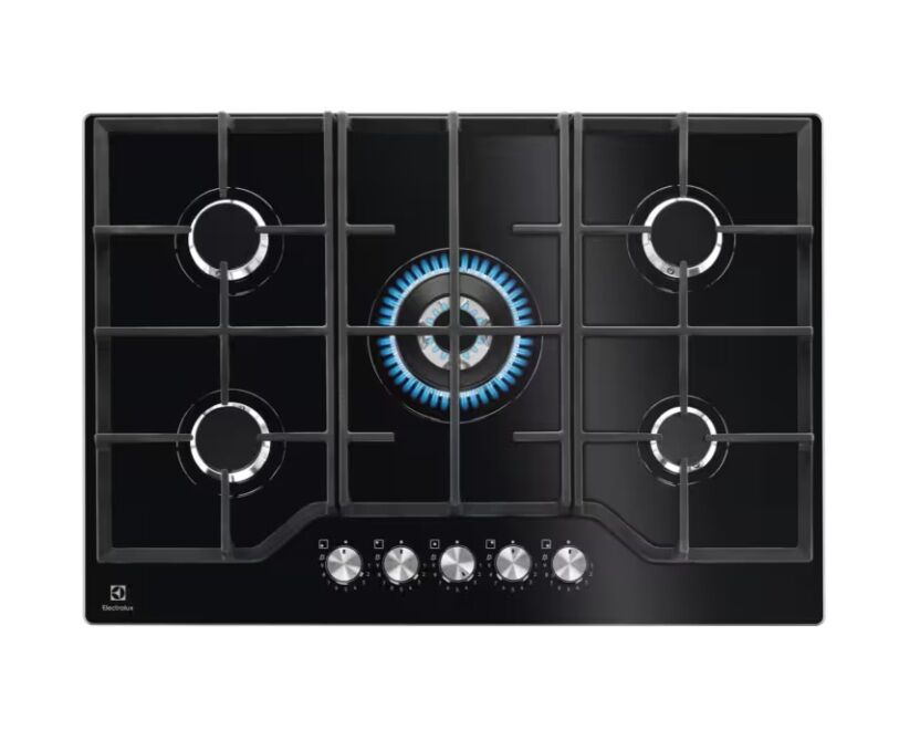 ELECTROLUX KGG75362K 5 GÖZLÜ SİYAH OCAK