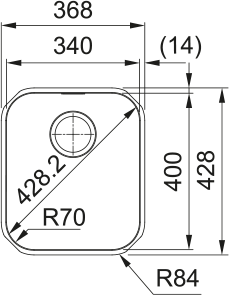 Franke Smart SRX 110-34 Eviye