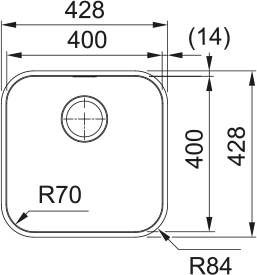 Franke Smart SRX 110-40 Eviye