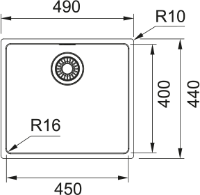 Franke Maris MRX 110-45 Evye