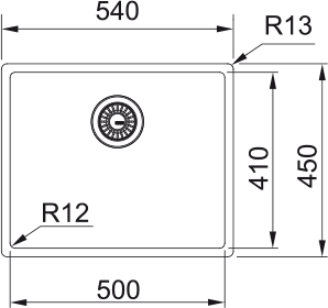 Franke Mythos Masterpiece BXM 210/110-50 Evye