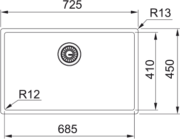 Franke Mythos Masterpiece BXM 210/110-68 Evye