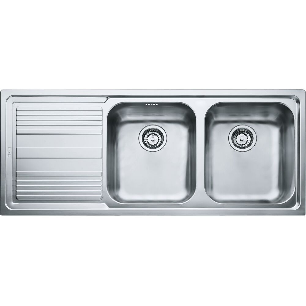 Franke Logica Line LLL 621-116 Dekorlu Sol Damlalık Evye