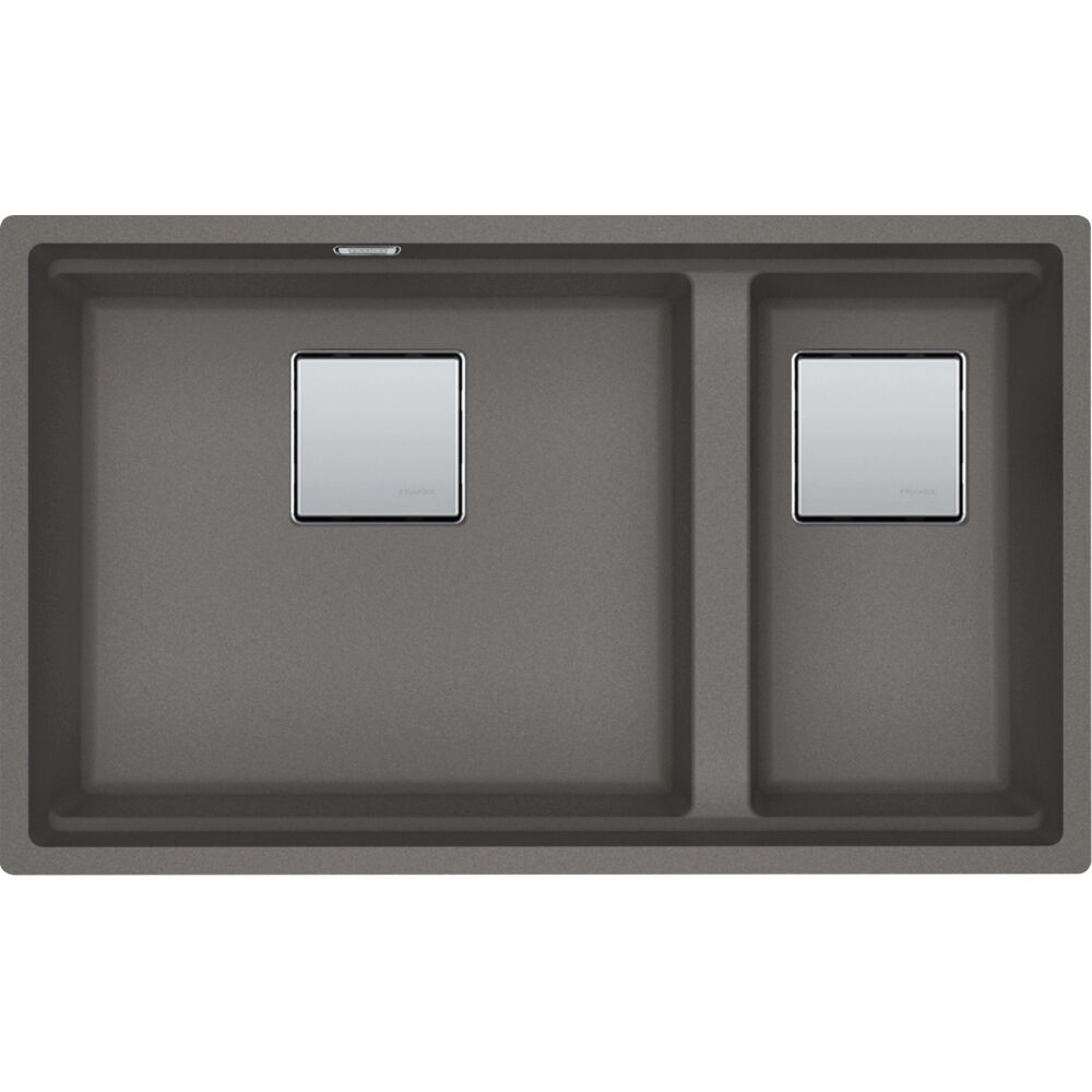 Franke Kubus 2 KNG 160-46-21 Stone Grey Evye