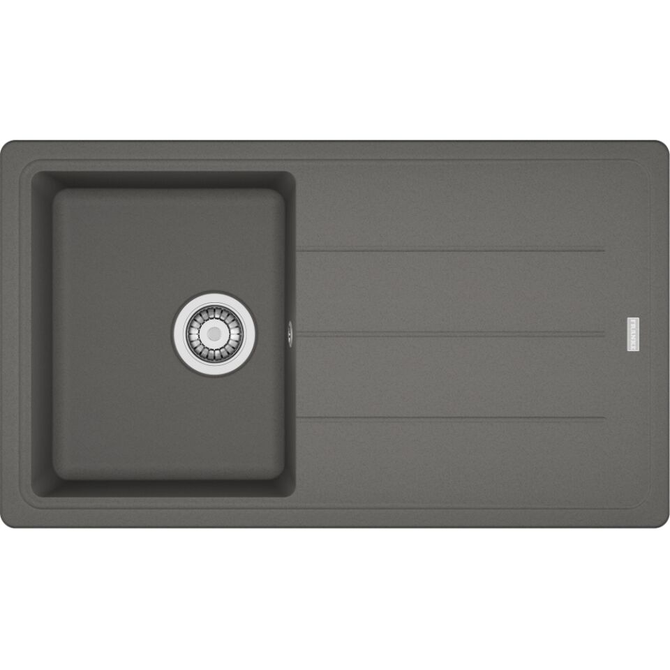 Franke Basis BFG 611-86 Stone Grey Evye