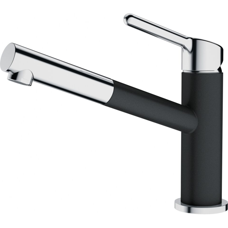 Franke Orbit Spiralli Nero-Krom Armatür