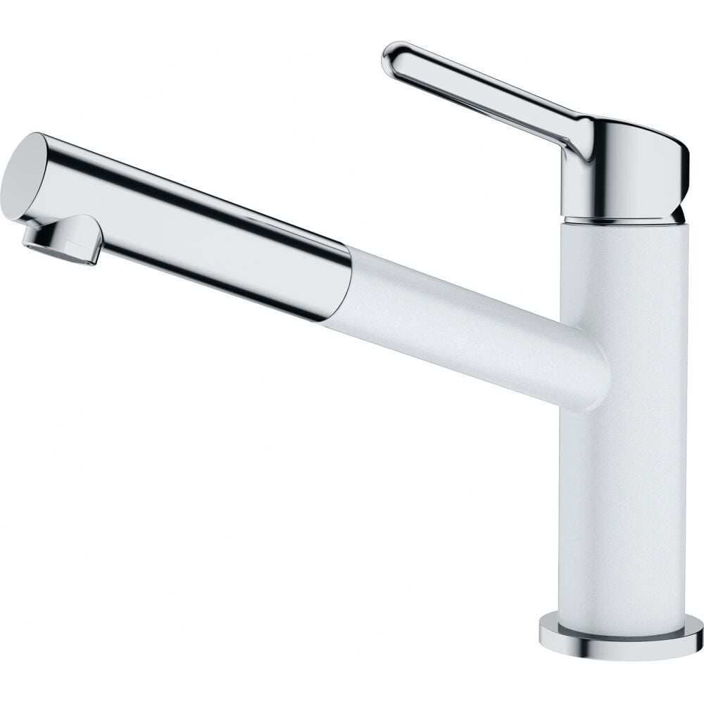 Franke Orbit Spiralli Bianco-Krom Armatür