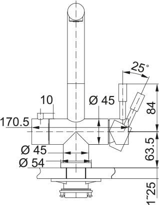 Franke Atlas Clear İnox Armatür