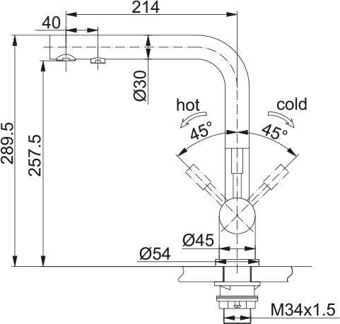 Franke Atlas Clear İnox Armatür