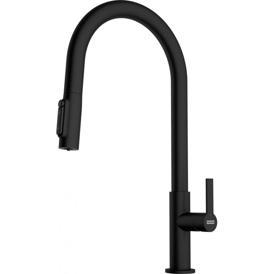 Franke Maris Slim Clear Water Matt Black Armatür