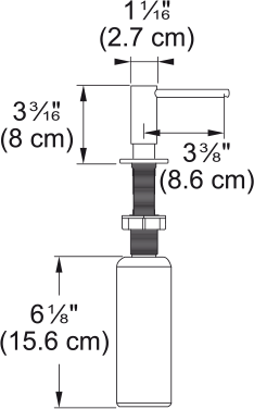 Franke Copper Sıvı Sabunluk