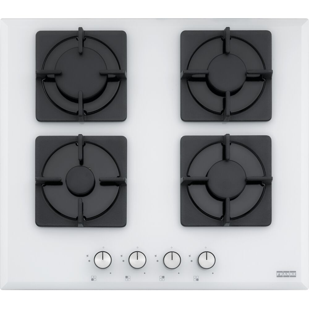 Franke FHNS 604 4G WH C Beyaz Cam Ocak