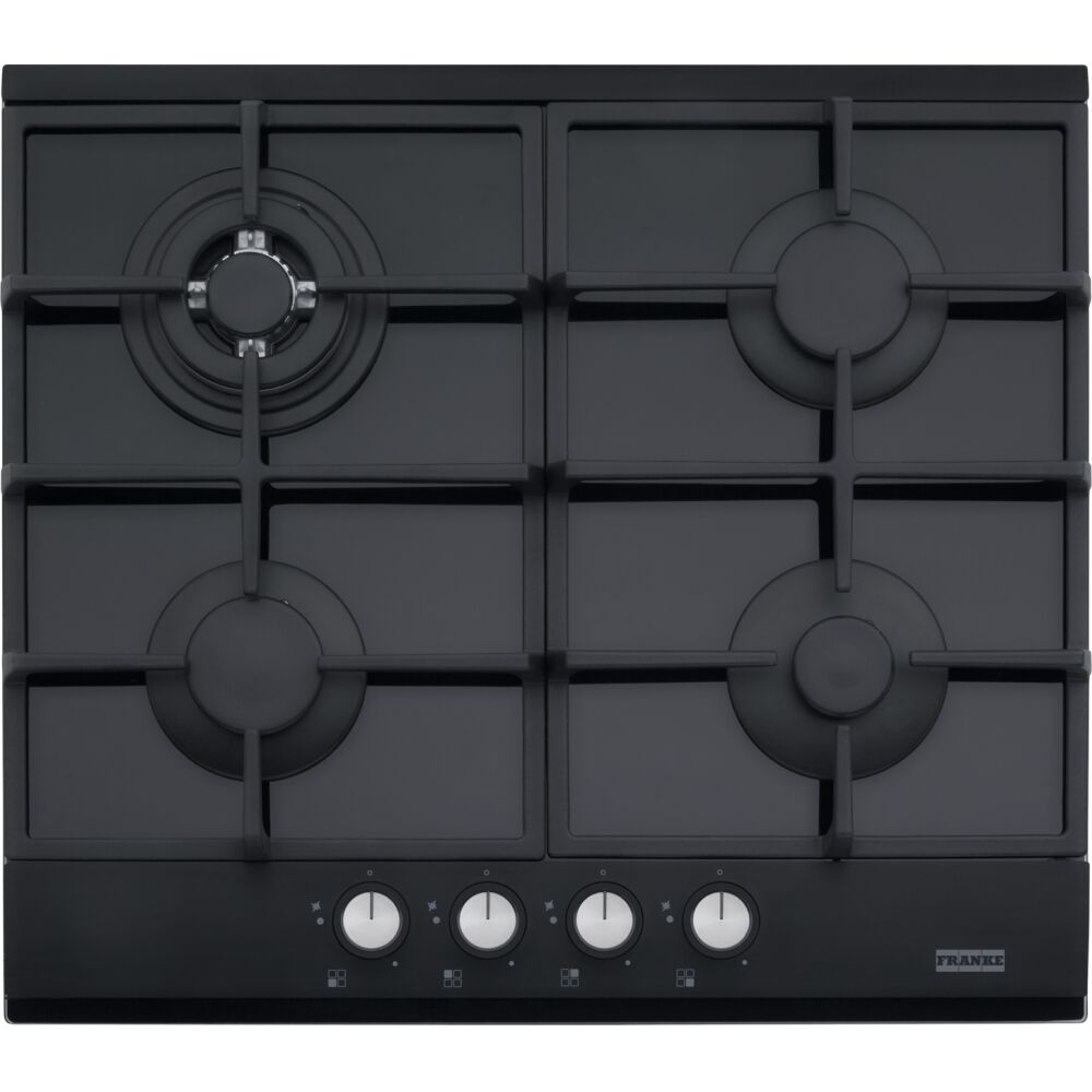 Franke FHNG 604 4G TC BK C Siyah Cam Ocak
