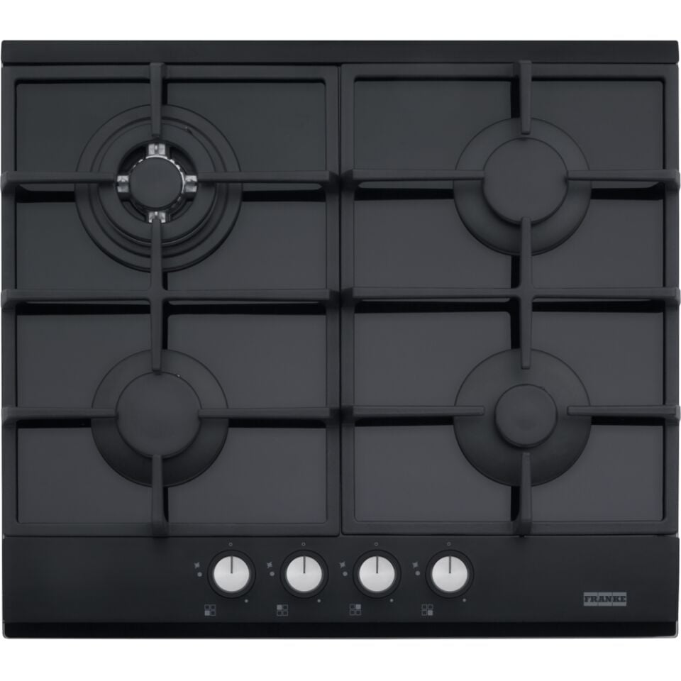 Franke FHNG 604 4G TC BK C Siyah Cam Ocak