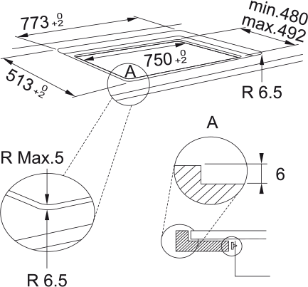 Franke FSM 804 I B BK Siyah İndüksiyonlu Ocak
