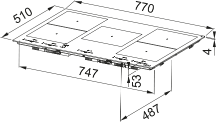 Franke FMY 805 I F KL BK Siyah İndüksiyonlu Ocak