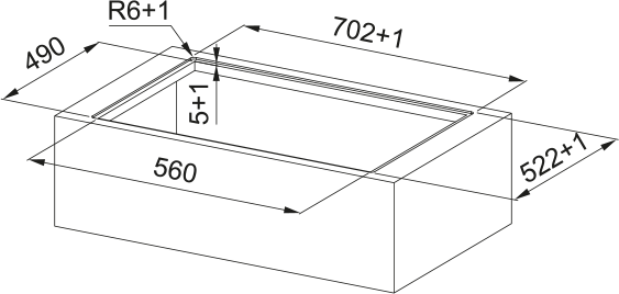 Franke FSM 709 HI Davlumbazlı Siyah İndüksiyonlu Ocak