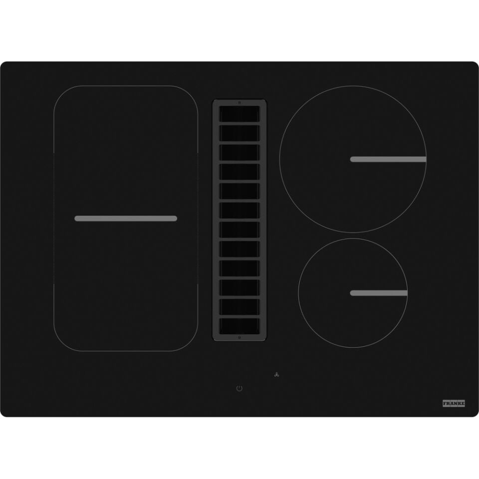 Franke FSM 709 HI Davlumbazlı Siyah İndüksiyonlu Ocak