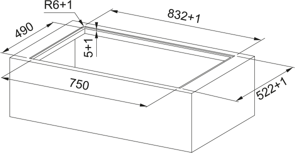 Franke FMA 8372 4RC R HI Davlumbazlı  Siyah İndüksiyonlu Ocak