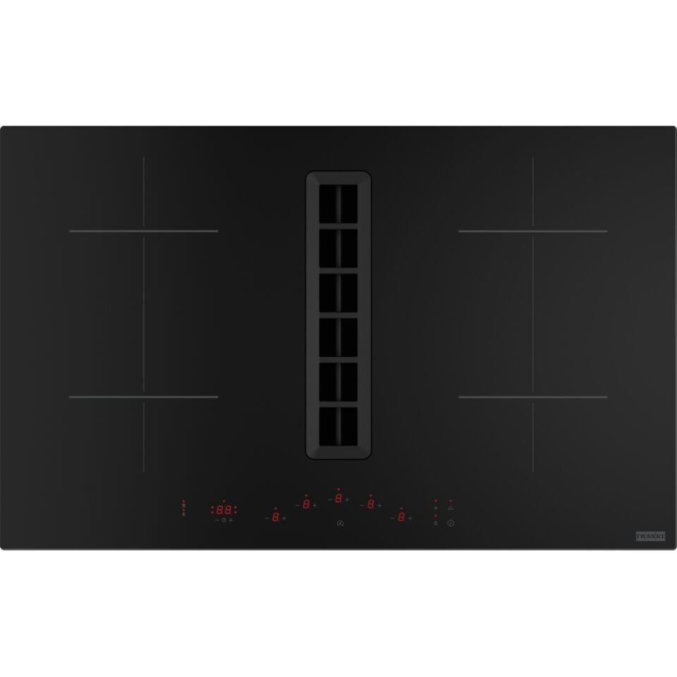 Franke FMA 8381 R HI Davlumbazlı Siyah İndüksiyonlu Ocak