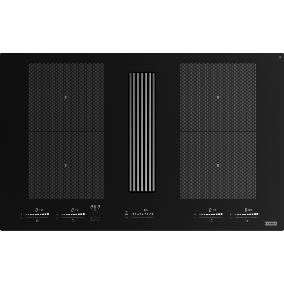 Franke FMY 8391 R H Davlumbazlı Siyah İndüksiyonlu Ocak