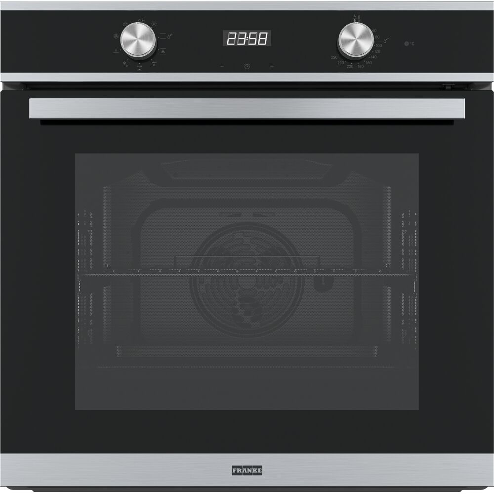Franke FSM 86 H XS Siyah/İnox Fırın