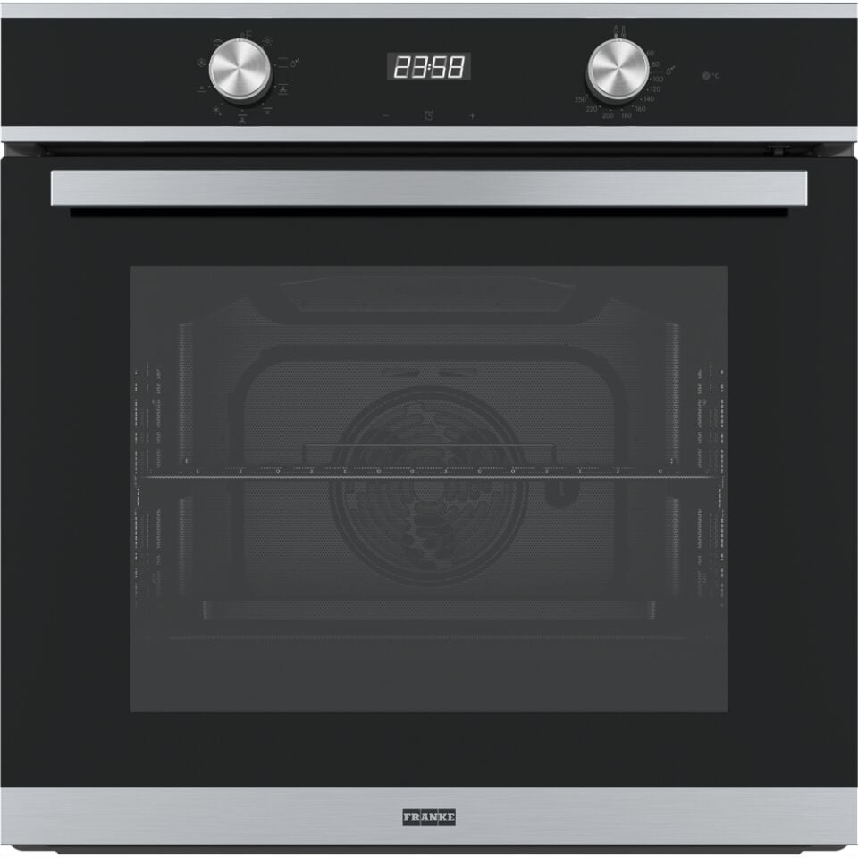 Franke FSM 86 H XS Siyah/İnox Fırın