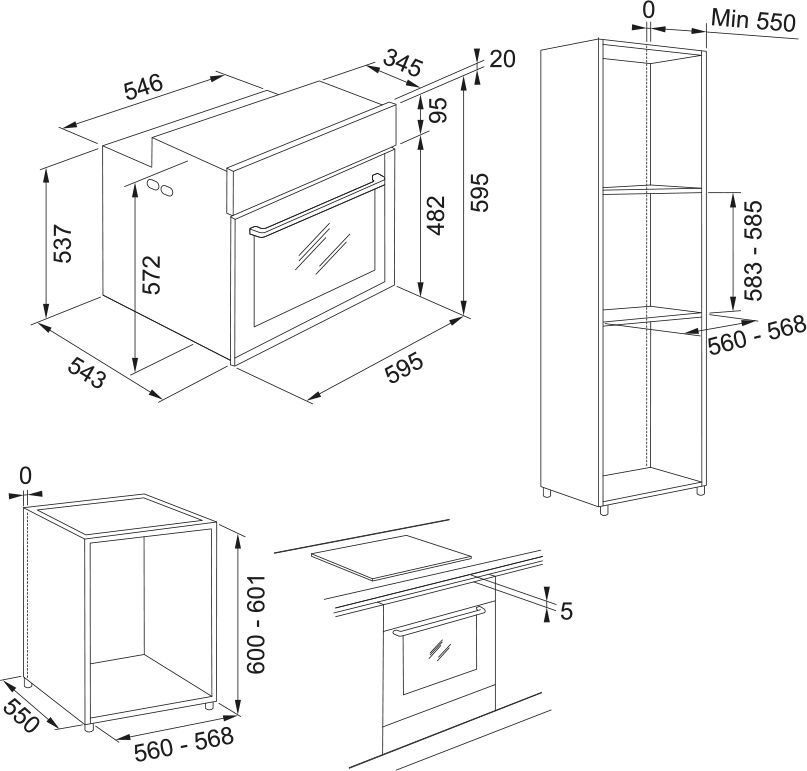 Franke FMY 99 HS BK Black/Black Frame Fırın
